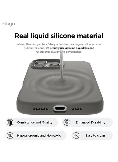 elago iPhone 16 Pro MAX Case Liquid Silicone